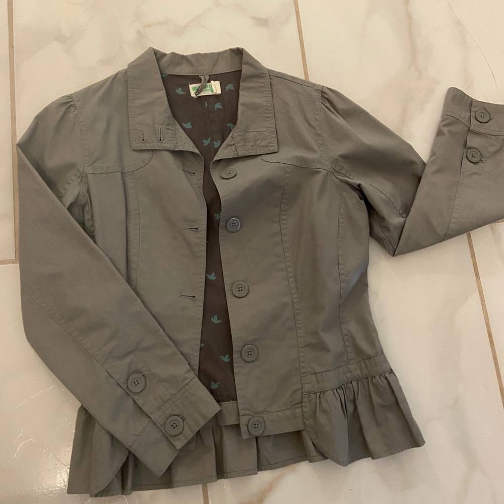 Peplum jacket